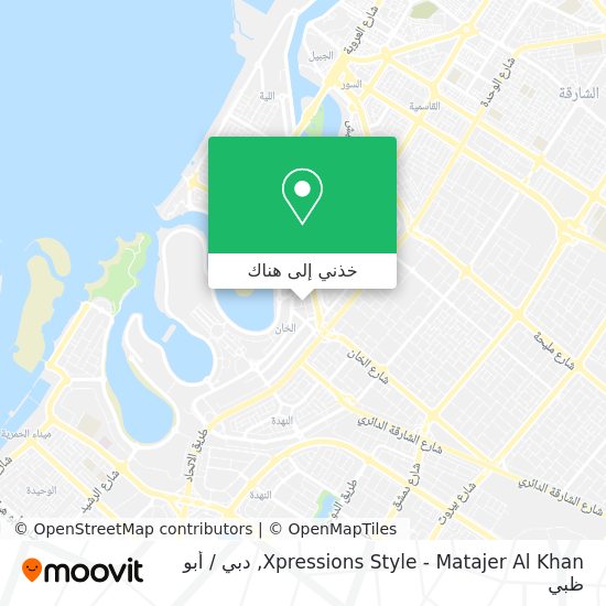 خريطة Xpressions Style - Matajer Al Khan