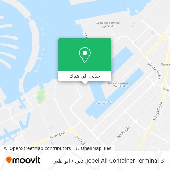 خريطة Jebel Ali Container Terminal 3