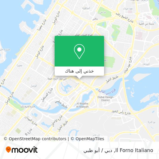 خريطة Il Forno Italiano