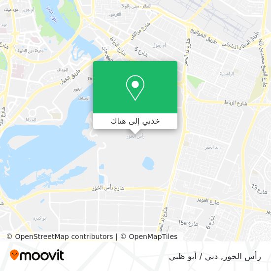 خريطة رأس الخور