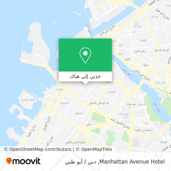 خريطة Manhattan Avenue Hotel