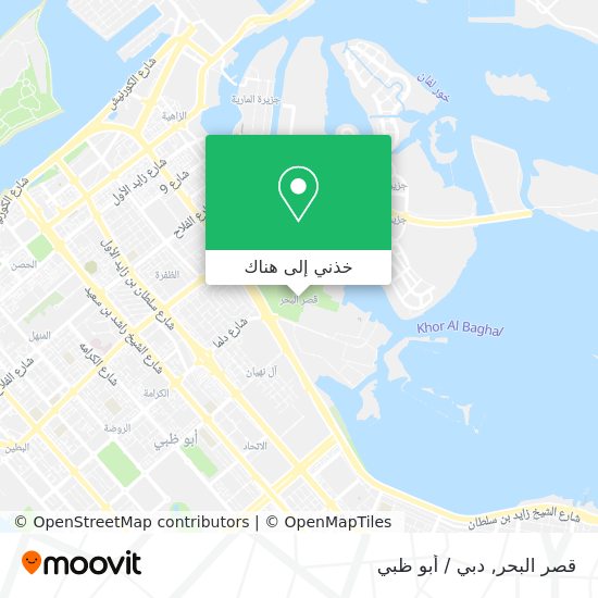 خريطة قصر البحر
