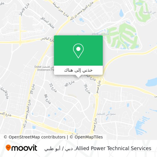 خريطة Allied Power Technical Services