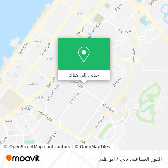خريطة القوز الصناعية