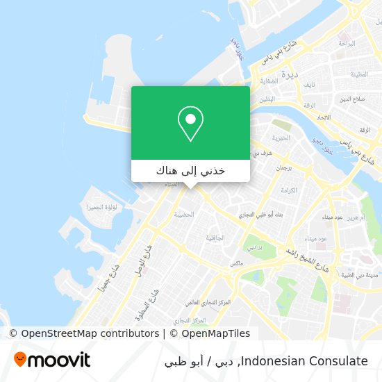 خريطة Indonesian Consulate