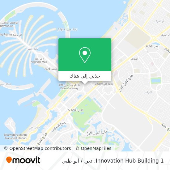 خريطة Innovation Hub Building 1