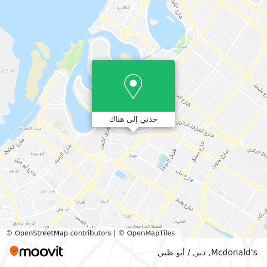 خريطة Mcdonald's