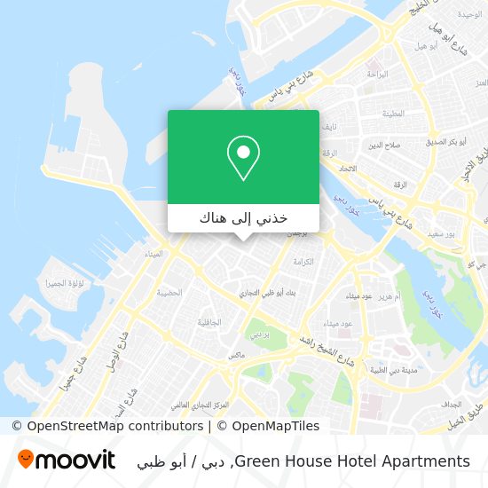 خريطة Green House Hotel Apartments