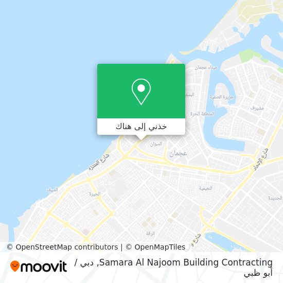 خريطة Samara Al Najoom Building Contracting