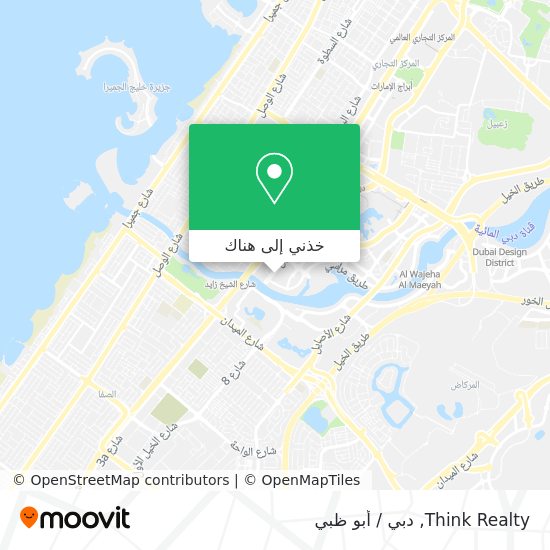 خريطة Think Realty