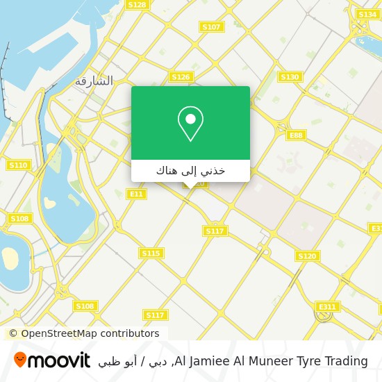 خريطة Al Jamiee Al Muneer Tyre Trading