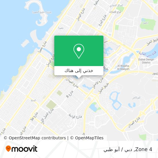 خريطة Zone 4