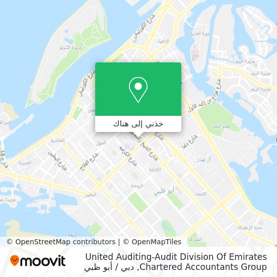 خريطة United Auditing-Audit Division Of Emirates Chartered Accountants Group