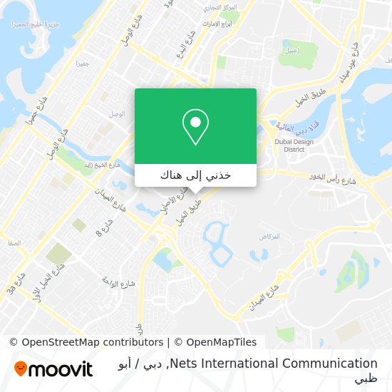 خريطة Nets International Communication