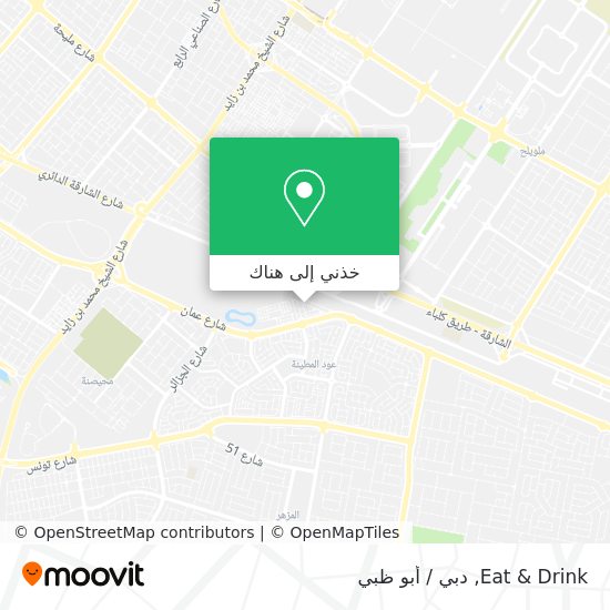 خريطة Eat & Drink