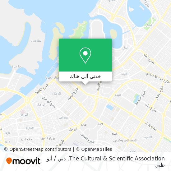 خريطة The Cultural & Scientific Association