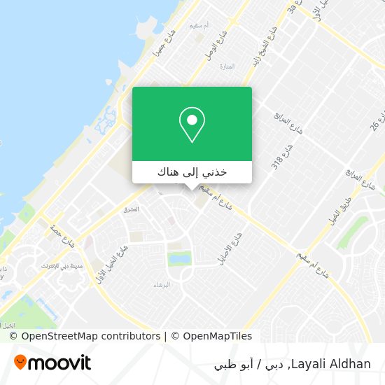 خريطة Layali Aldhan