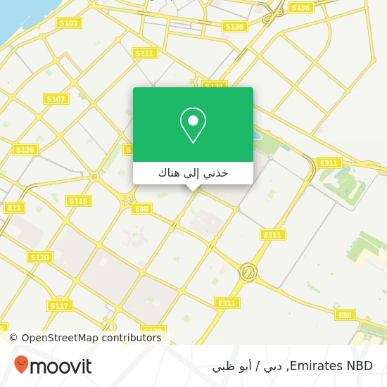 خريطة Emirates NBD