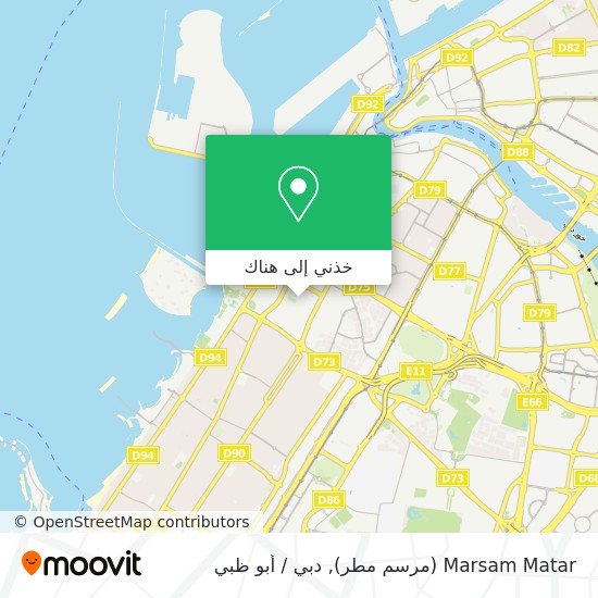 خريطة Marsam Matar (مرسم مطر)