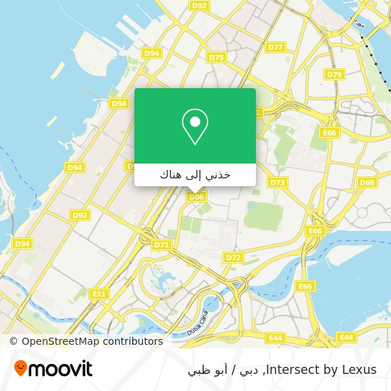 خريطة Intersect by Lexus