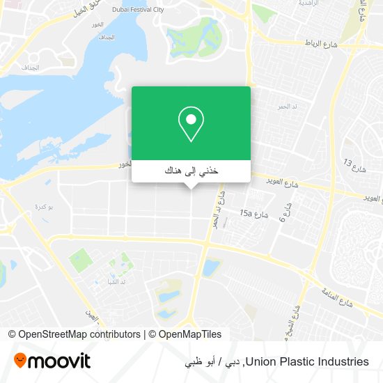 خريطة Union Plastic Industries