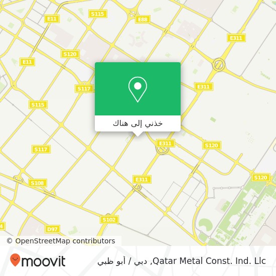 خريطة Qatar Metal Const. Ind. Llc