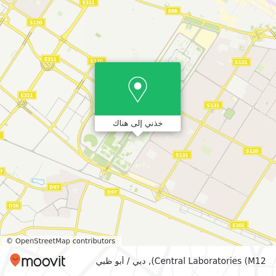 خريطة Central Laboratories (M12)