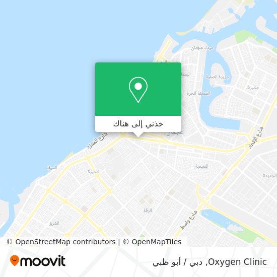 خريطة Oxygen Clinic