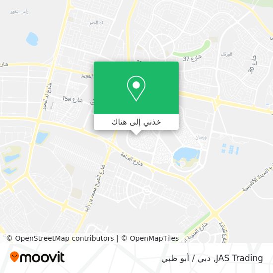 خريطة JAS Trading