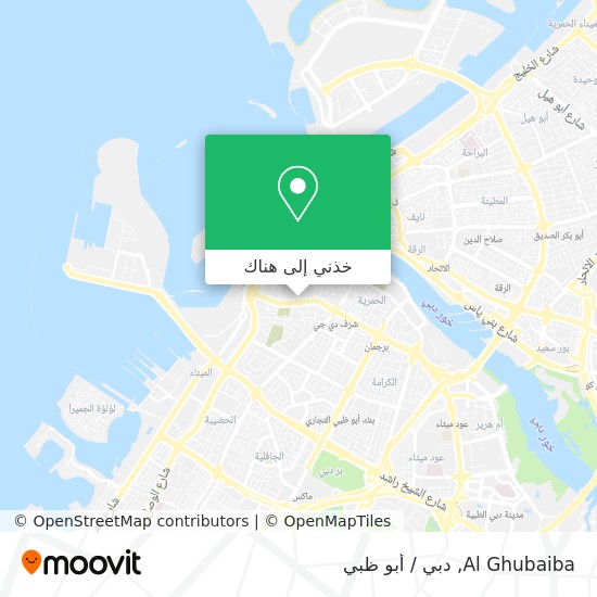 خريطة Al Ghubaiba