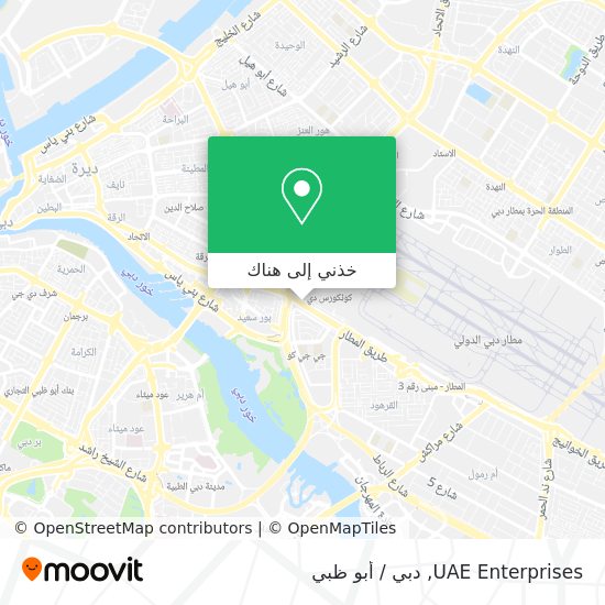 خريطة UAE Enterprises