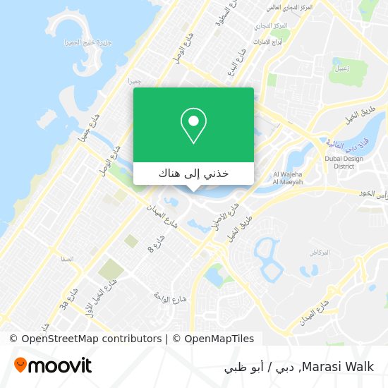خريطة Marasi Walk