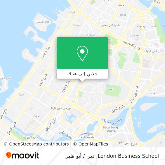 خريطة London Business School