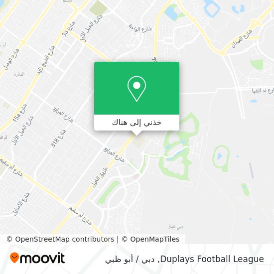 خريطة Duplays Football League