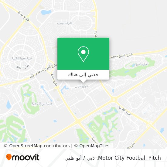 خريطة Motor City Football Pitch