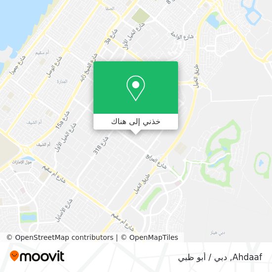 خريطة Ahdaaf