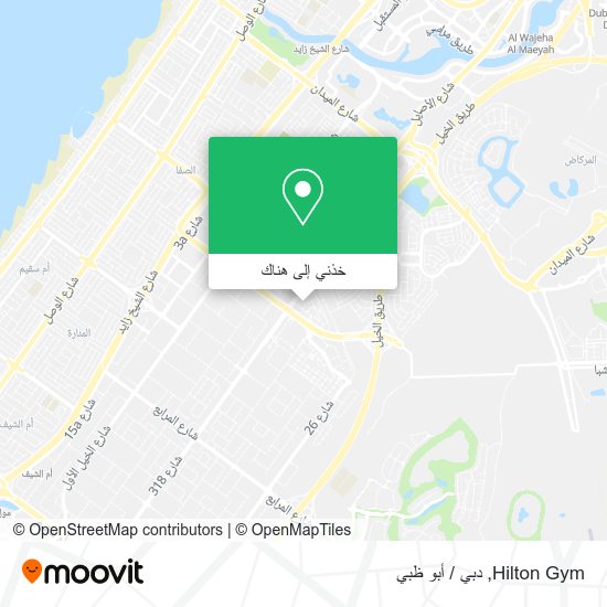 خريطة Hilton Gym