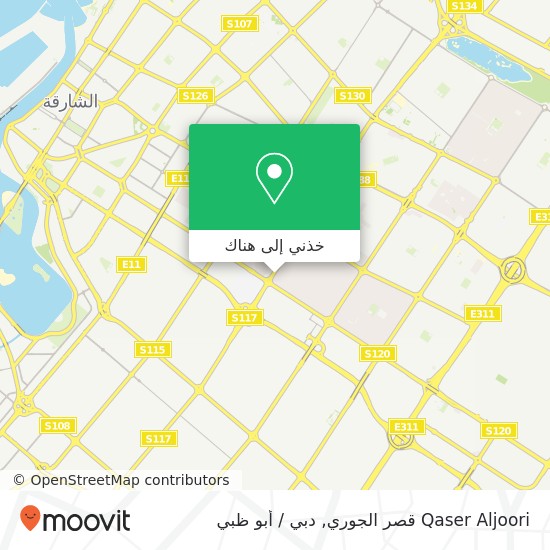 خريطة Qaser Aljoori قصر الجوري