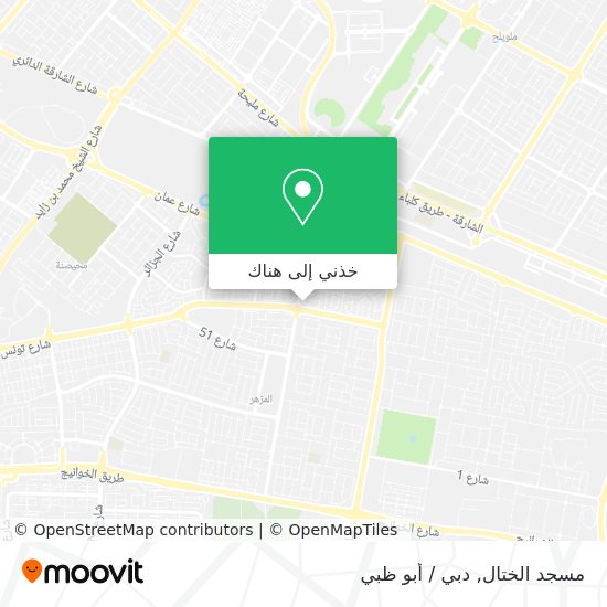 خريطة مسجد الختال