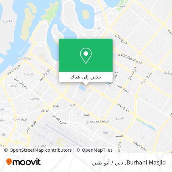 خريطة Burhani Masjid
