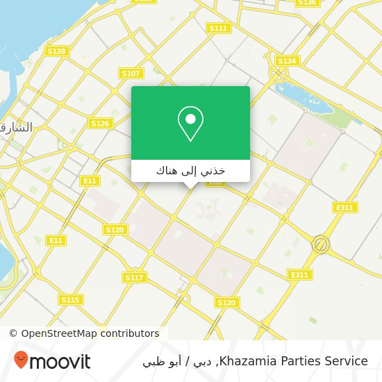 خريطة Khazamia Parties Service