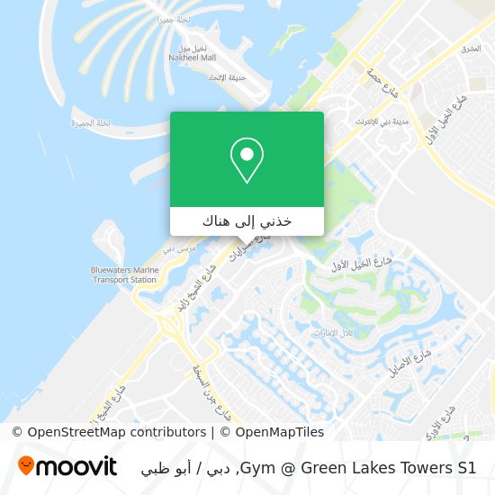 خريطة Gym @ Green Lakes Towers S1