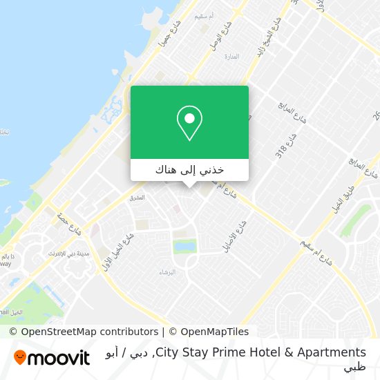 خريطة City Stay Prime Hotel & Apartments