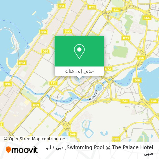 خريطة Swimming Pool @ The Palace Hotel
