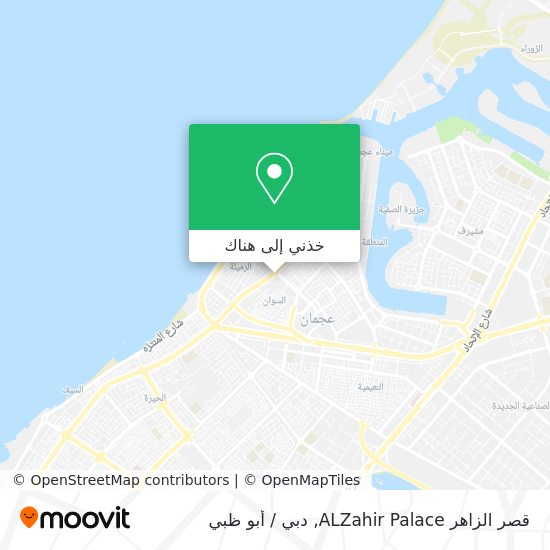 خريطة قصر الزاهر ALZahir Palace