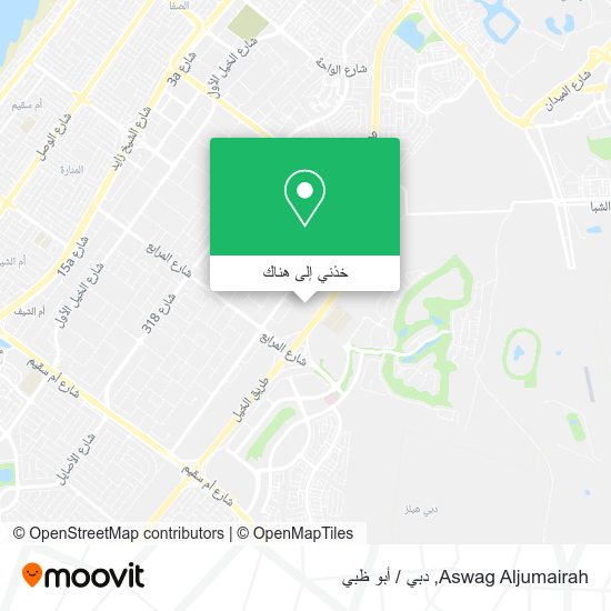 خريطة Aswag Aljumairah