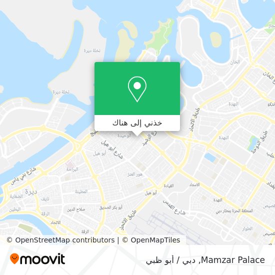 خريطة Mamzar Palace