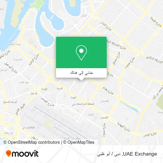 خريطة UAE Exchange