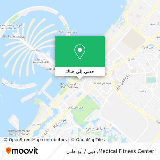 خريطة Medical Fitness Center