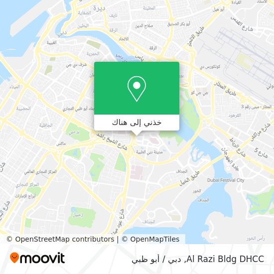 خريطة Al Razi Bldg DHCC